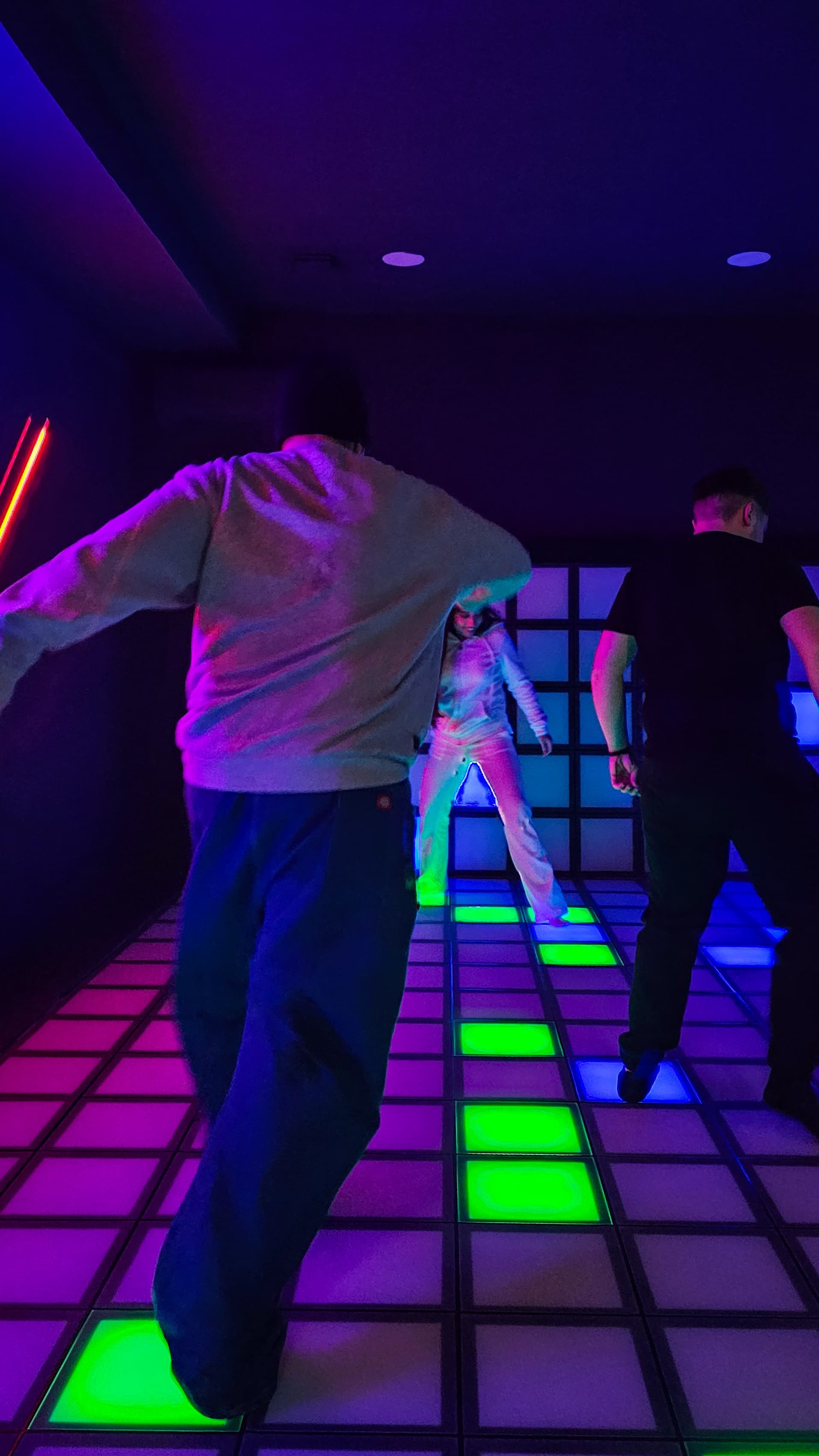 Floor is Lava game arena view